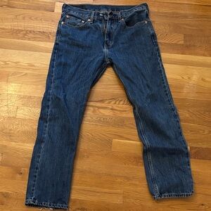 Levi's Classic Blue Straight Jeans for Men